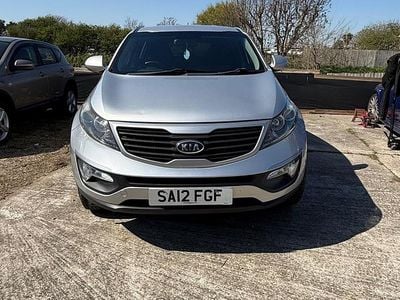 Begagnad Kia Sportage 115 HK (84 kW) 2012 Silver SUV