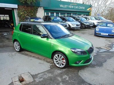 Used Skoda Fabia vRS 2013 Green Hatchback