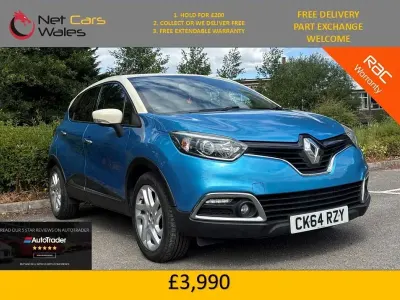 Used Renault Captur Dynamique 2014 Blue SUV