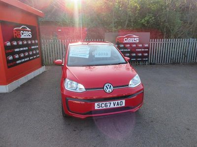 Begagnad VW up! move up! 60 HK (44 kW) 2017 Röd Halvkombi