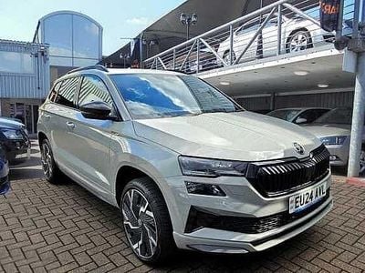 Used Skoda Karoq SportLine 150 HP (110 kW) 2024 Grey SUV