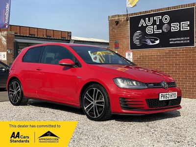 Used VW Golf VII GTD 150 HP (110 kW) 2013 Red Hatchback