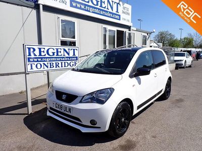 Used Seat Mii Design 75 HP (55 kW) 2018 White Hatchback