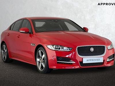 Used Jaguar XE Ingenium 200 HP (147 kW) 2018 Caldera red Sedan