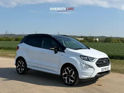 Begagnad Ford Ecosport ST-Line 140 HK (102 kW) 2018 Vit SUV