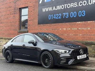 Used Mercedes CLA220 AMG line 190 HP (139 kW) 2021 Black Sedan