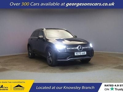 Black Used 2020 Mercedes GLC300 AMG line Estate | £23,750 (Good price)