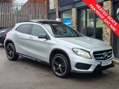 Used Mercedes GLA220 AMG line 177 HP (130 kW) 2016 Silver SUV