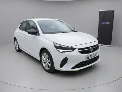 Used Vauxhall Corsa 2020 White Hatchback