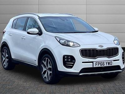 Used Kia Sportage GT-Line 174 HP (127 kW) 2016 White SUV