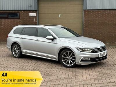 Used VW Passat R-line 220 HP (161 kW) 2018 Silver Estate