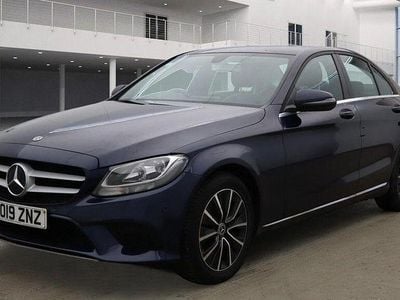 Blue Used 2019 Mercedes C220 SE Sedan | £12,950 (Super price)