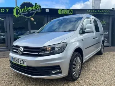 Used VW Caddy 102 HP (75 kW) 2018 Silver MPV