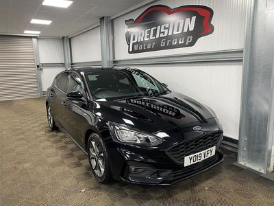 Black Used 2019 Ford Focus ST-Line Hatchback | £8,995 (Fair price)