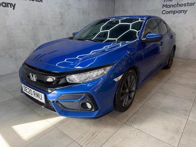 Used Honda Civic SR 126 HP (92 kW) 2020 Blue Hatchback