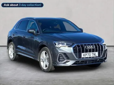 Used Audi Q3 S-Line 200 HP (147 kW) 2020 Grey SUV