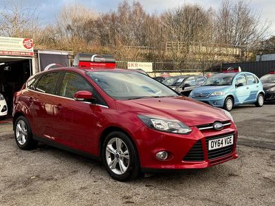 Red Used 2014 Ford Focus Zetec Hatchback | £6,495 (A bit pricey)
