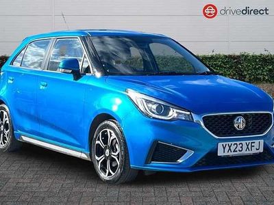Used MG MG3 Exclusive 106 HP (77 kW) 2023 Blue Hatchback