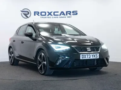 Used Seat Ibiza FR Sport 110 HP (80 kW) 2023 Black Hatchback