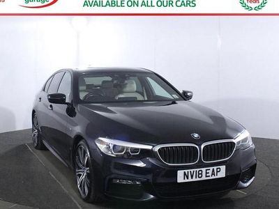Used BMW 520 M Sport 190 HP (139 kW) 2018 Black Sedan