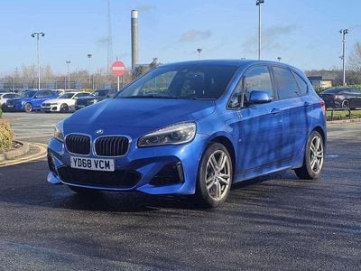 Used BMW 225 Active Tourer M Sport 221 HP (162 kW) 2018 Blue MPV
