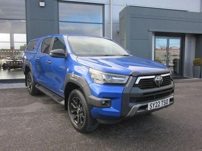 Blue Used 2022 Toyota HiLux Pickup | £29,995 (Fair price)