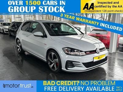Used VW Golf VII GTI 245 HP (180 kW) 2019 Silver Hatchback