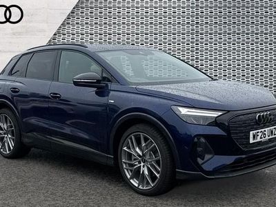New Audi Q4 e-tron Black Edition 210 kW (286 HP) 2026 Blue SUV