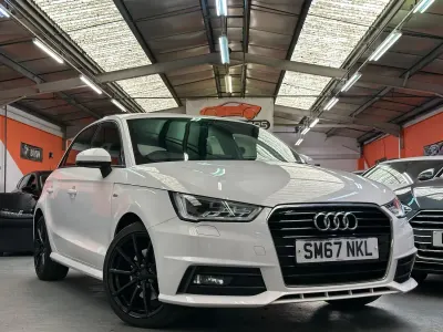 Used Audi A1 S-Line 2018 White Hatchback