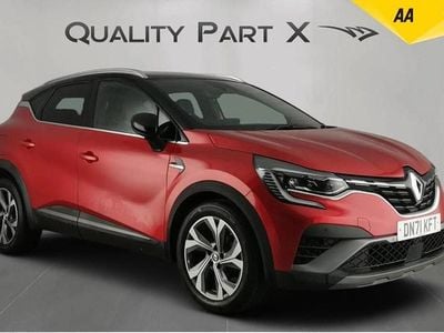 Red/black Used 2022 Renault Captur R.S. SUV | £12,049 (Fair price)