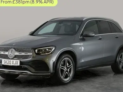 Used Mercedes GLC220 AMG line 194 HP (142 kW) 2020 Grey SUV