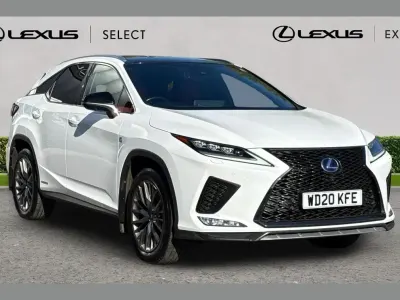 Used Lexus RX450h Sport Line 308 HP (226 kW) 2020 White SUV