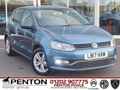 Blue Used 2017 VW Polo Match Hatchback | £9,990 (Good price)