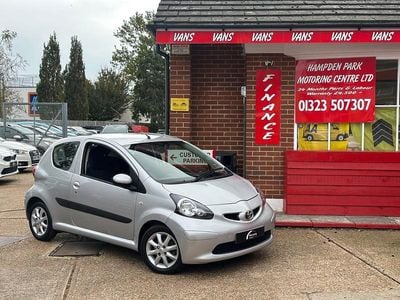 Crystal silver Used 2008 Toyota Aygo Platinum Hatchback | £2,995 (Expensive)