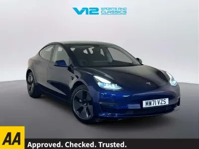 Używany Tesla Model 3 254 kW (346 KM) 2021 Niebieski Sedan/Limuzyna
