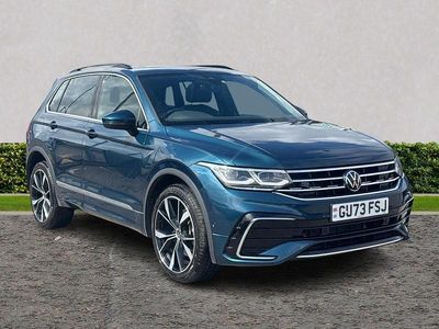 Used VW Tiguan R-line 245 HP (180 kW) 2023 Blue SUV