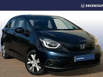 Begagnad Honda Jazz Hybrid 109 HK (80 kW) 2023 Blå Halvkombi
