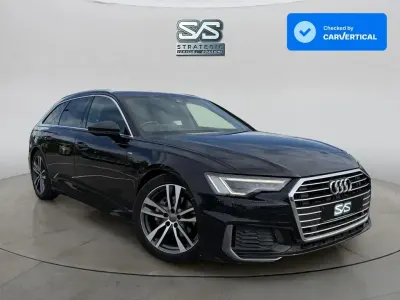 Used Audi A6 S-Line 204 HP (150 kW) 2018 Black Estate