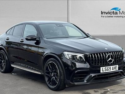 Used Mercedes GLC63 AMG Premium 476 HP (350 kW) 2019 Obsidian black metallic Coupe