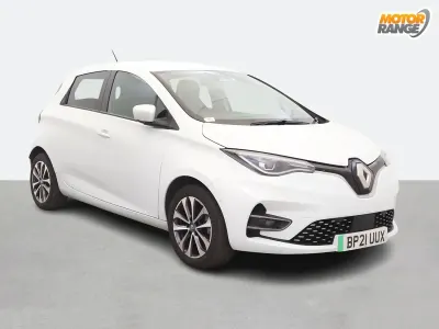 Used Renault Zoe GT-Line 100 kW (136 HP) 2021 White Hatchback