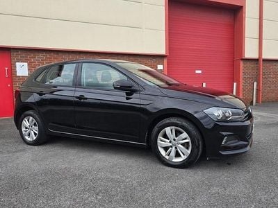Used VW Polo Edition 65 HP (47 kW) 2019 Black Hatchback