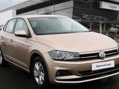 Used VW Polo SE 65 HP (47 kW) 2018 Beige Hatchback