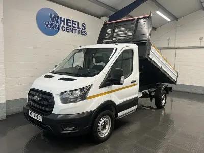 Used Ford Transit 130 HP (95 kW) 2024 White Cabriolet