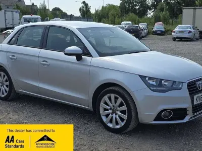 Used Audi A1 Sportback Sport 122 HP (89 kW) 2013 Silver Hatchback