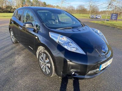 Black Used 2016 Nissan Leaf Tekna Hatchback | £3,750 (A bit pricey)