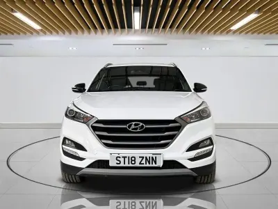 Used Hyundai Tucson GO! 177 HP (130 kW) 2018 White SUV