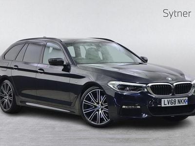 Black Used 2018 BMW 530 M Sport Estate | £25,000 (Fair price)