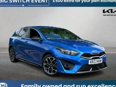 Begagnad Kia Ceed GT-Line 158 HK (116 kW) 2023 Blå Halvkombi