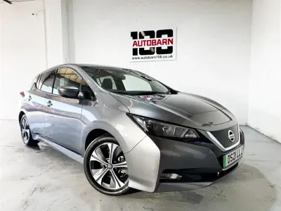 Gebraucht Nissan Leaf N-Connecta 110 kW (150 PS) 2021 Grau Kleinwagen