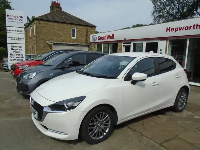 Used Mazda 2 Inclusive 2021 White Hatchback